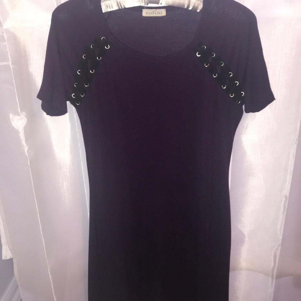 Occasion Ladies Blouse Eggplant purple